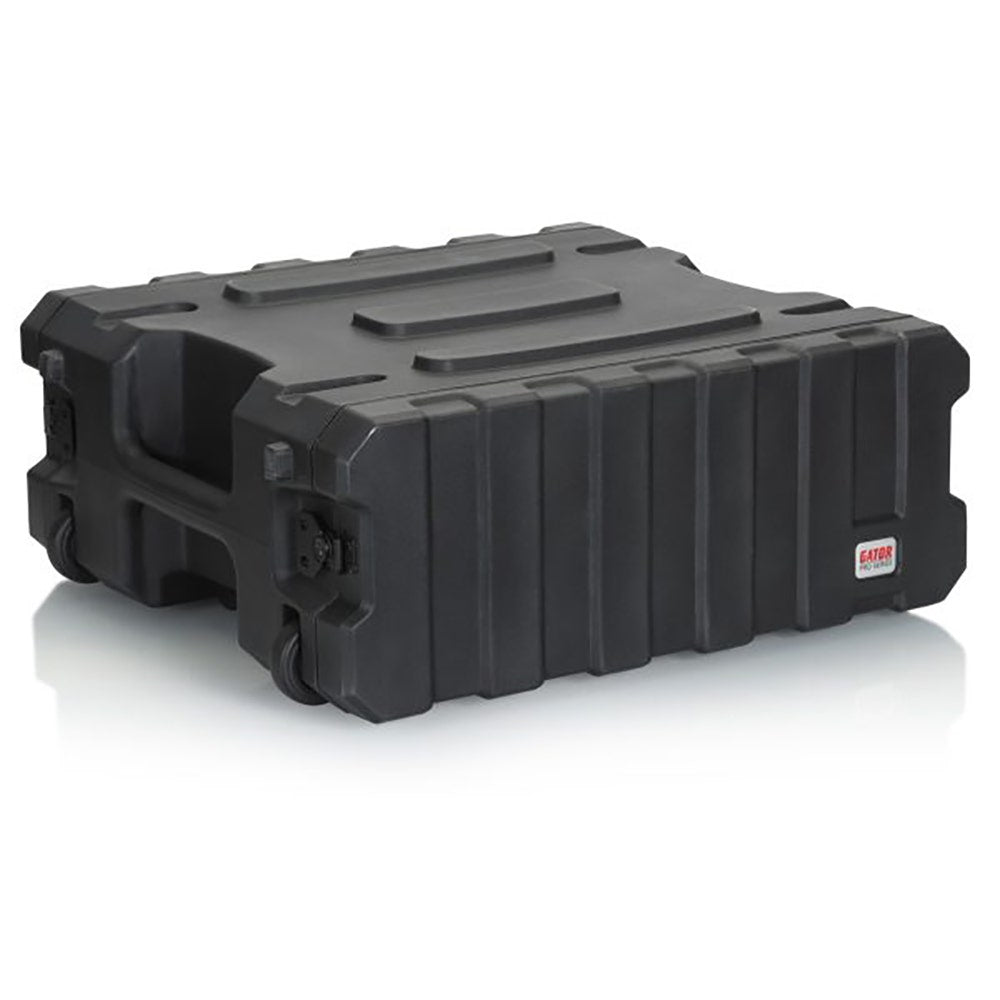 Gator Cases G-PROR-4U-19 Pro Series 4U Roto-Molded Rolling Rack Case