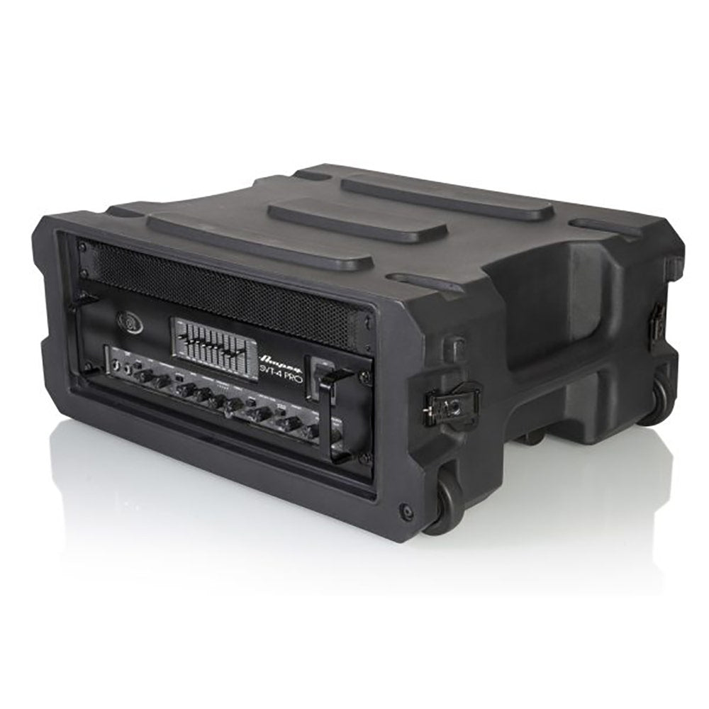 Gator Cases G-PROR-4U-19 Pro Series 4U Roto-Molded Rolling Rack Case