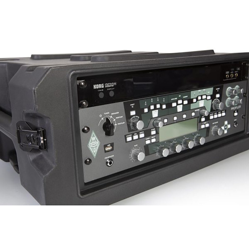 Gator Cases G-PROR-4U-19 Pro Series 4U Roto-Molded Rolling Rack Case