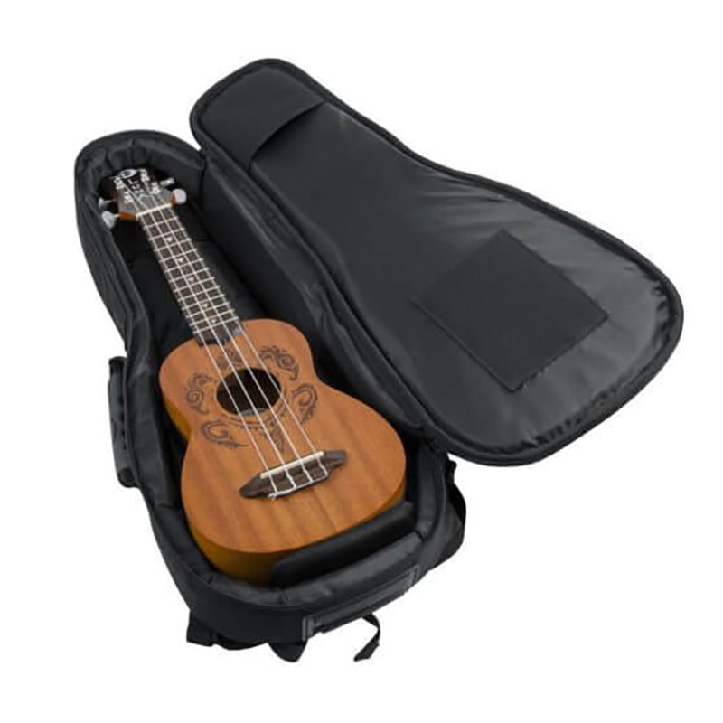 Gator Cases GB-4G-UKE SOP Soprano-Body Ukulele Gig Bag Case w/ Backpack Straps