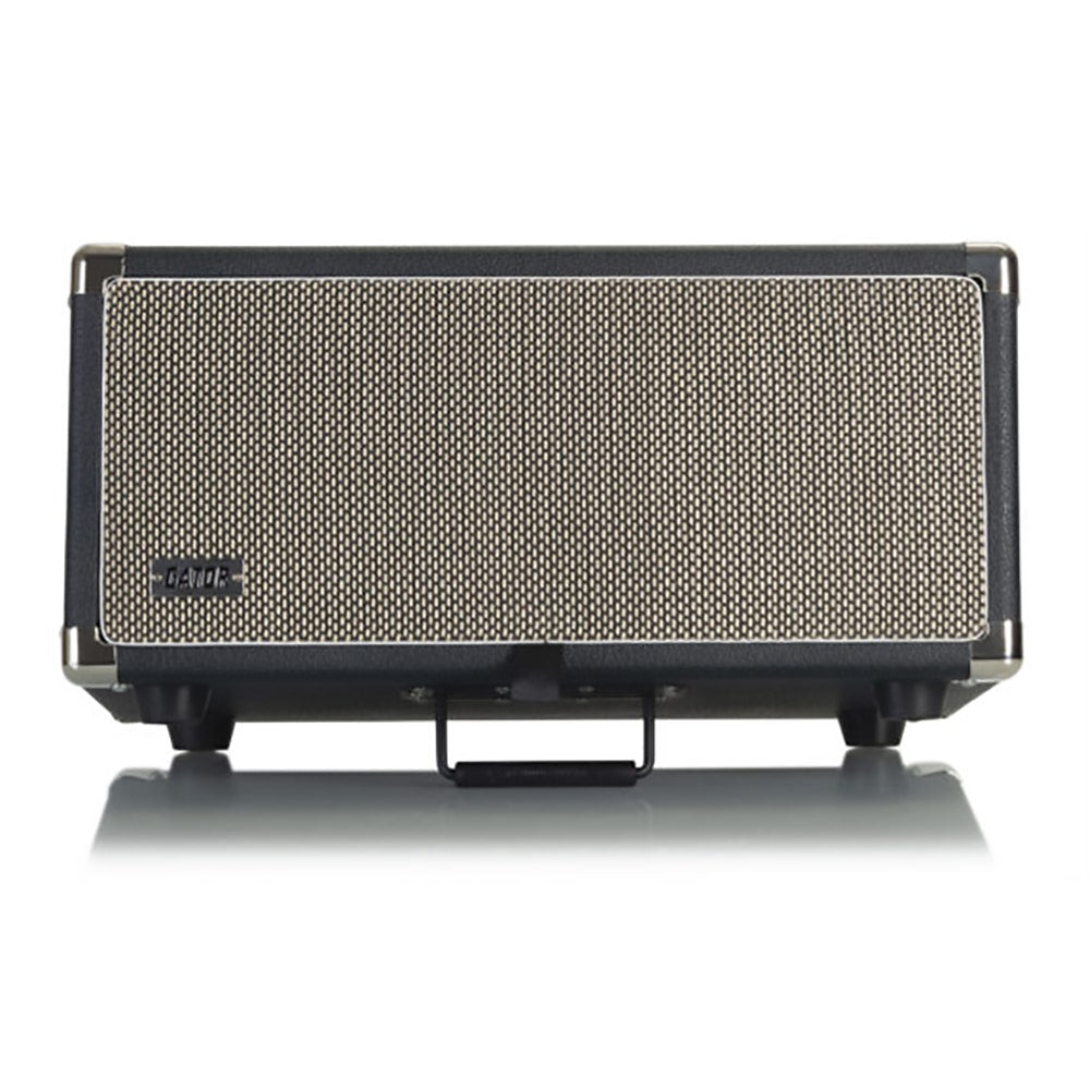 Gator Cases Retro Rack Series GR-RETRORACK-4BK Vintage Amp Vibe Rack Case, 4U Black