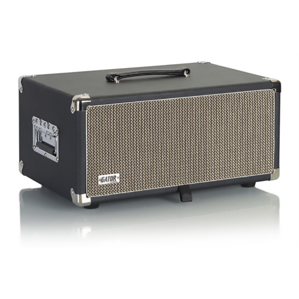 Gator Cases Retro Rack Series GR-RETRORACK-4BK Vintage Amp Vibe Rack Case, 4U Black