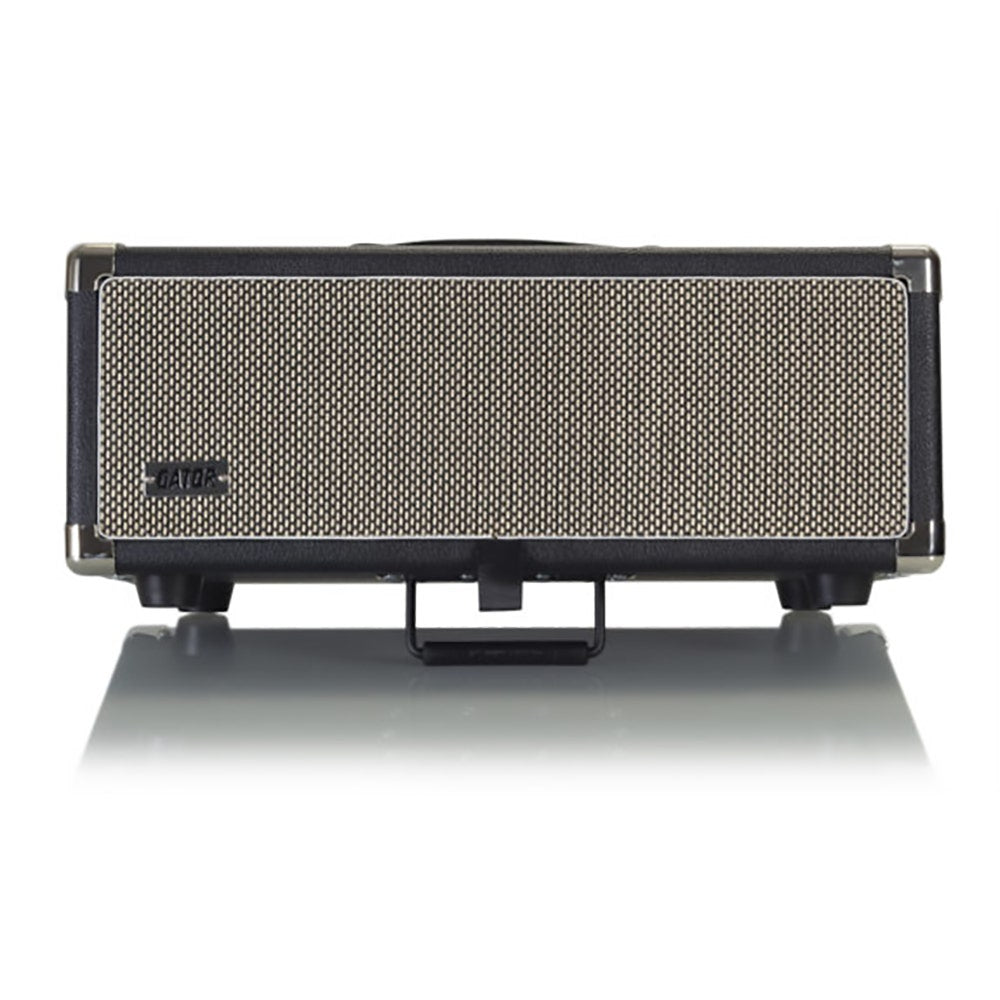 Gator Retro Rack Series GR-RETRORACK-3BK Vintage Amp Vibe Rack Case, 3U Black
