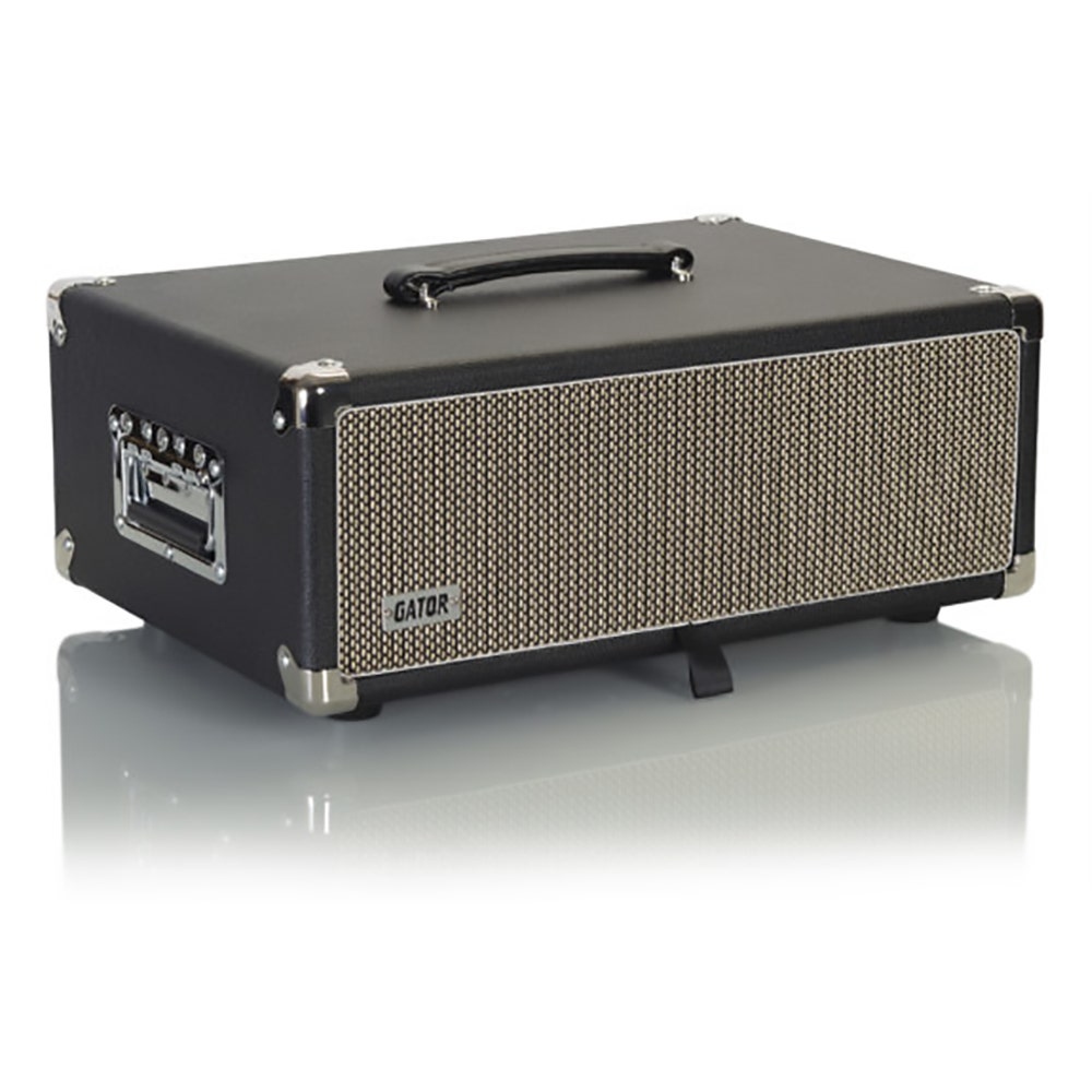 Gator Retro Rack Series GR-RETRORACK-3BK Vintage Amp Vibe Rack Case, 3U Black