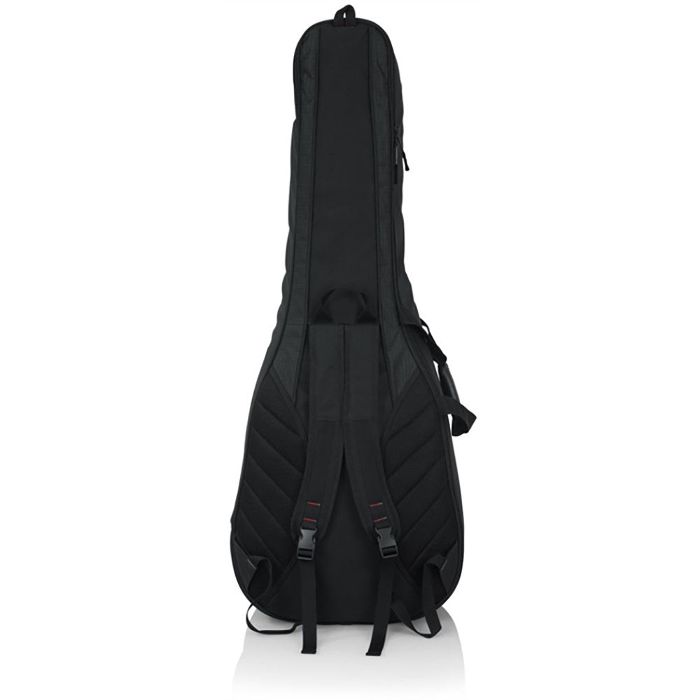 Gator GB-4G-ACOUELECT Electric & Acoustic Double Padded Guitar Gig Bag w/ Backpack Straps