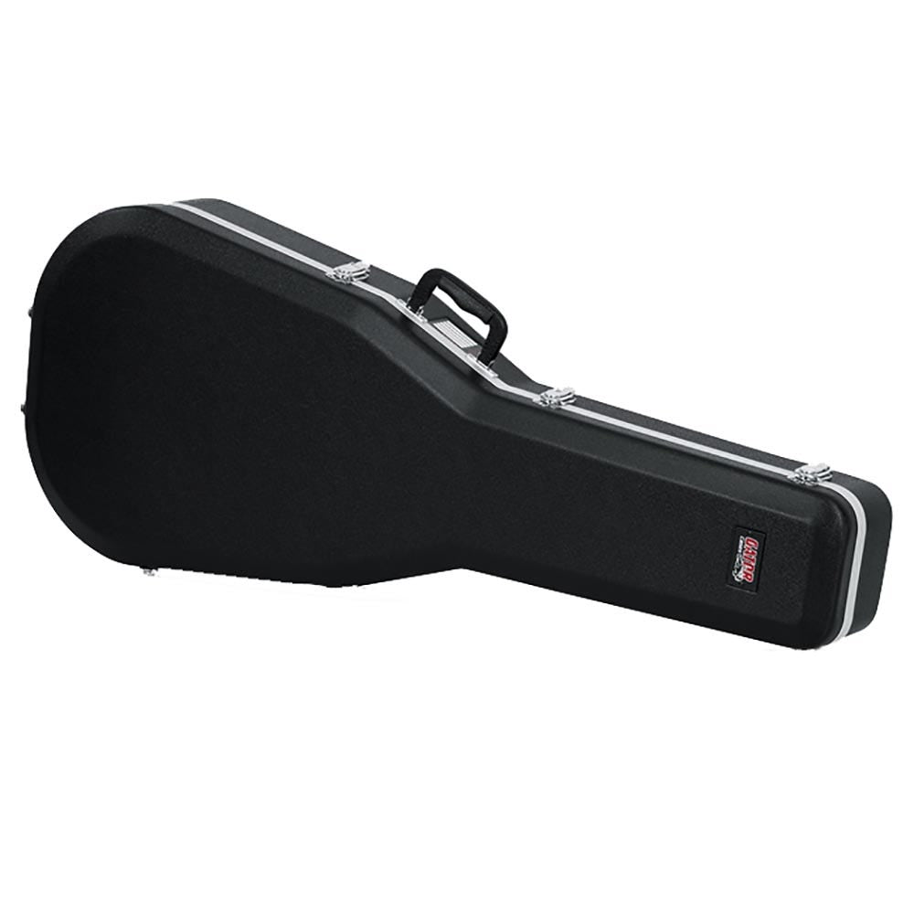 Gator Cases Deluxe Molded Case for 6-String and 12-String Dreadnought Guitars