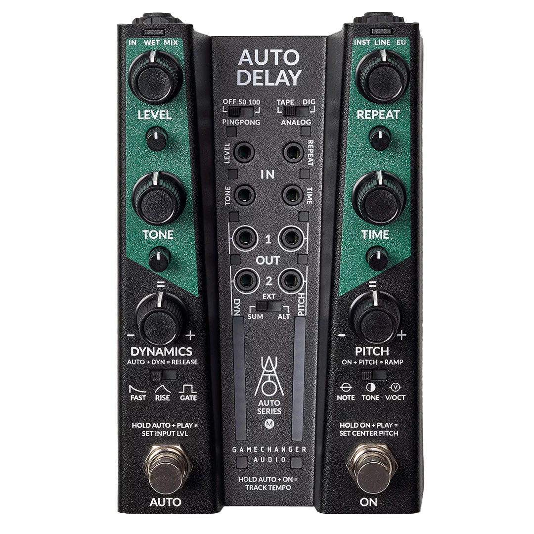 Gamechanger Audio AUTO Series Delay Pitch-Responsive Dynamic Delay Guitar Effect Pedal