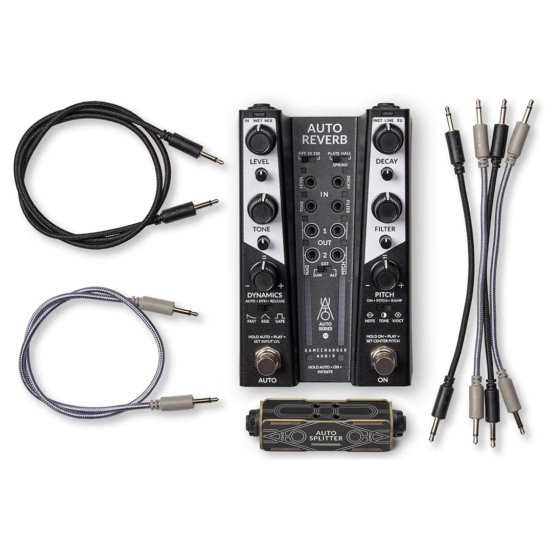 Gamechanger Audio AUTO Series Reverb Pitch-Responsive Dynamic Reverb Guitar Effect Pedal