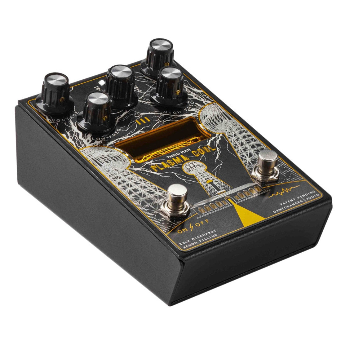 Gamechanger Audio Third Man Records Plasma Coil High Voltage Distortion / Octave Pedal