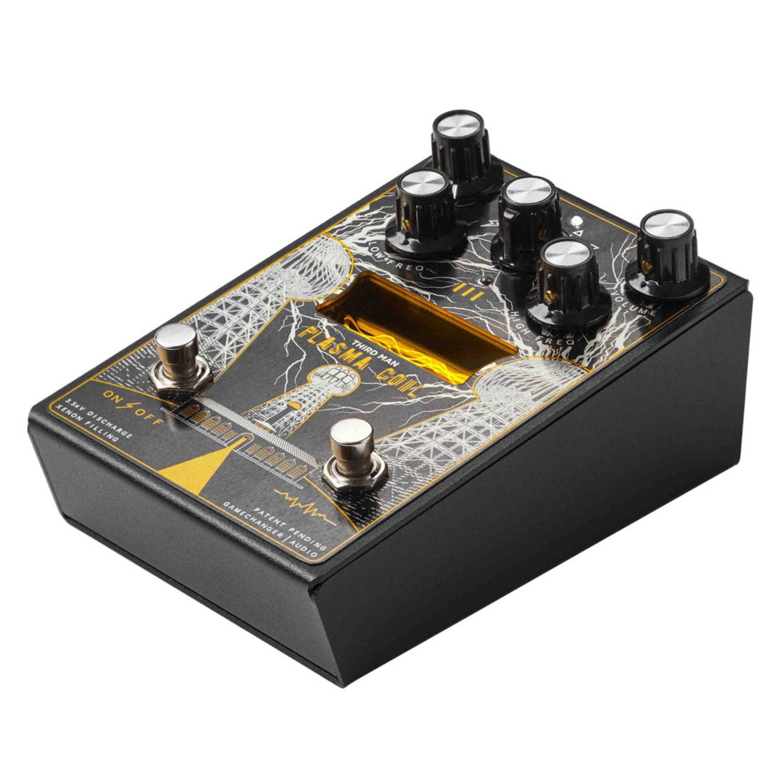 Gamechanger Audio Third Man Records Plasma Coil High Voltage Distortion / Octave Pedal