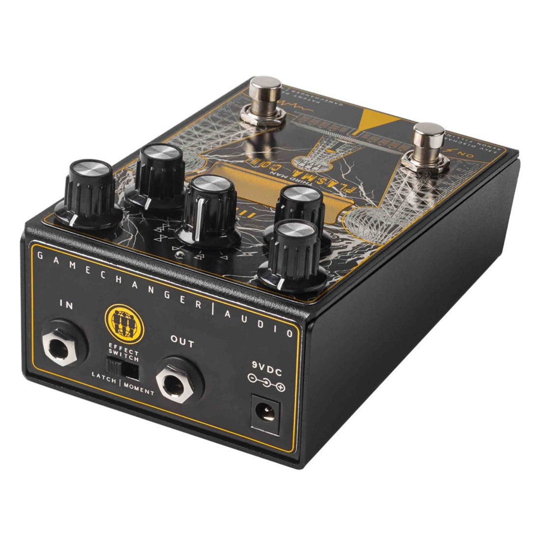Gamechanger Audio Third Man Records Plasma Coil High Voltage Distortion / Octave Pedal