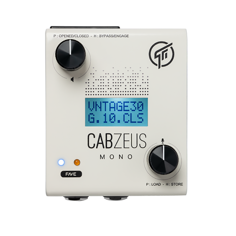 GFI System Cabzeus Mono Speaker Simulator & DI Box Guitar Effect Pedal