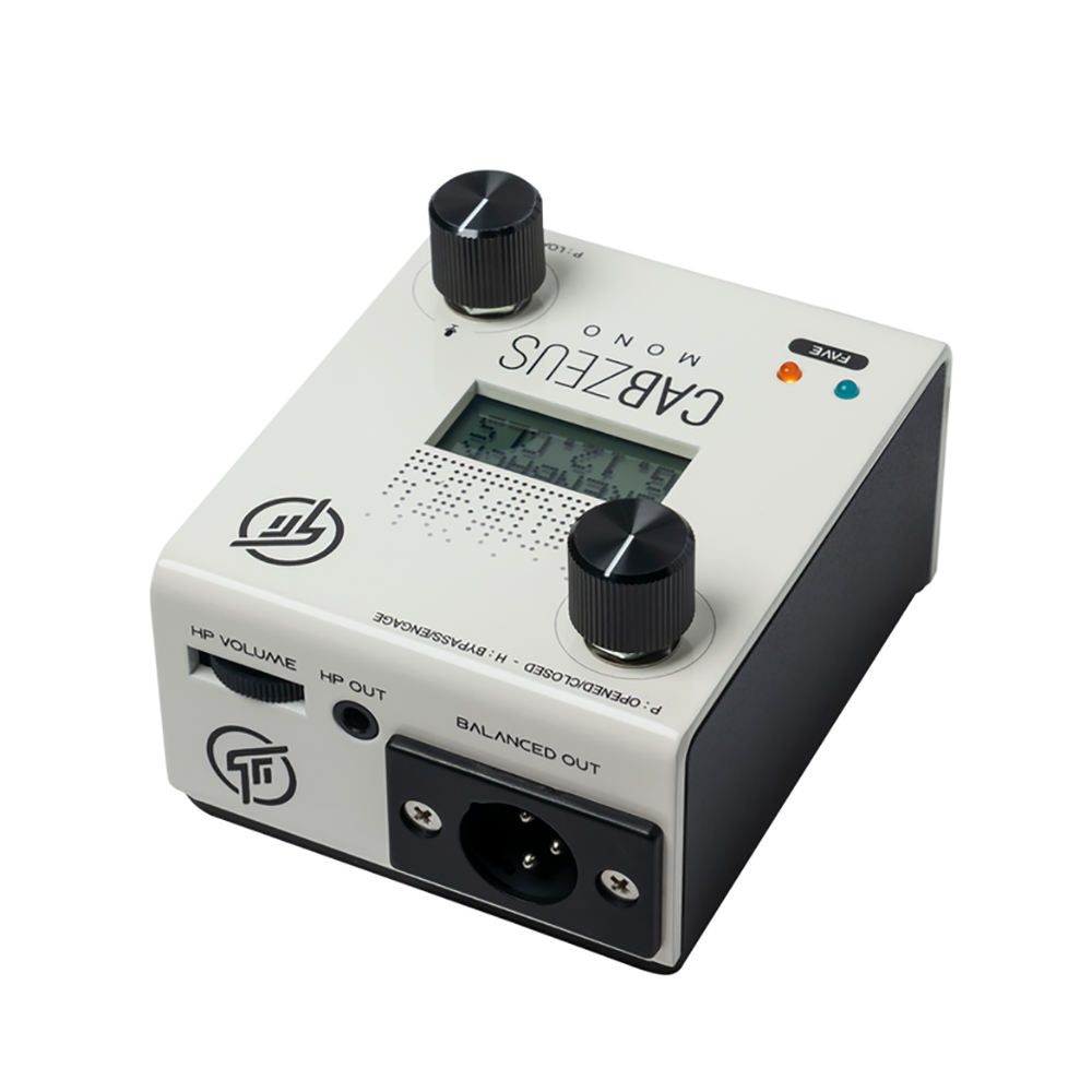 GFI System Cabzeus Mono Speaker Simulator & DI Box Guitar Effect Pedal