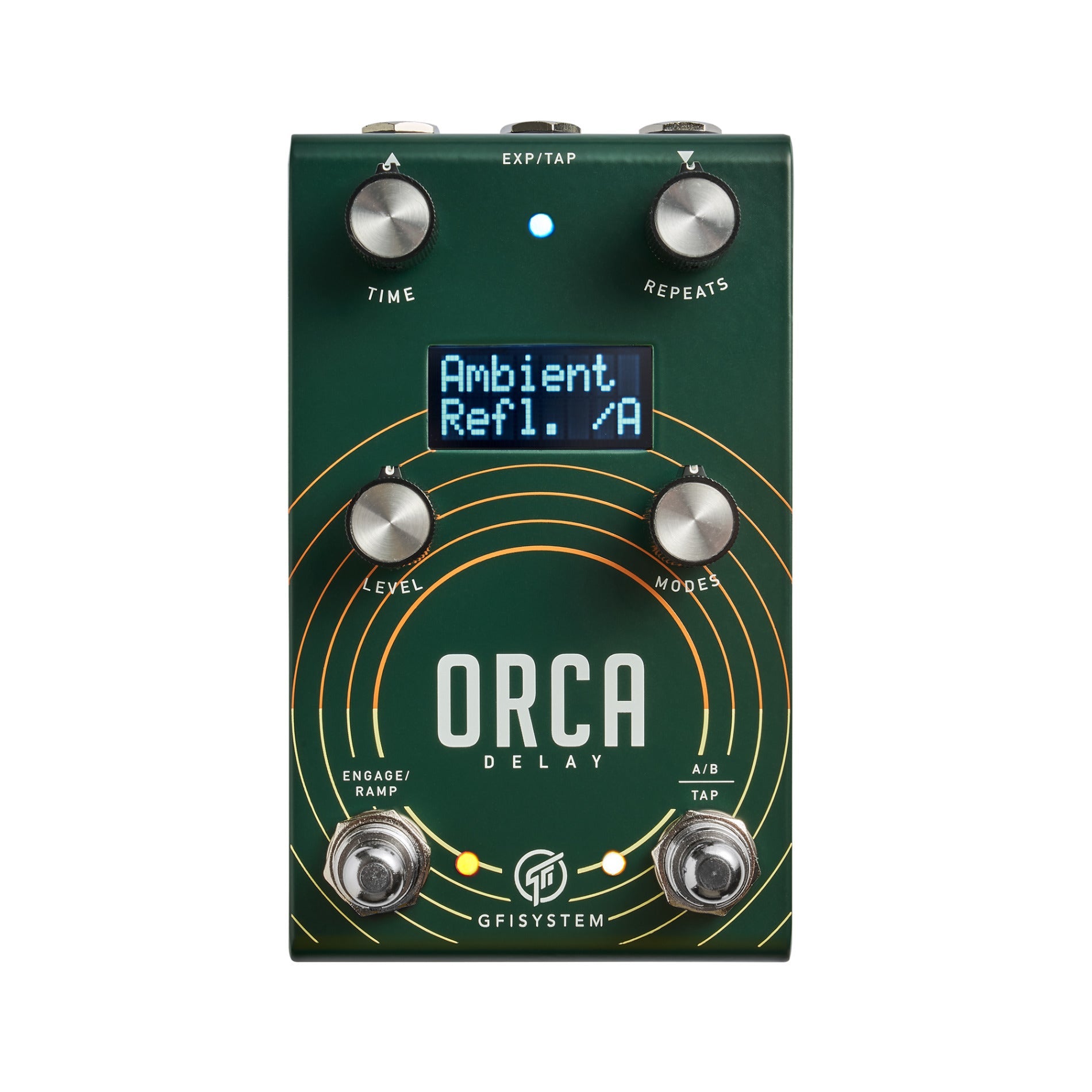 GFI System Orca Stereo Delay Guitar Effect Pedal