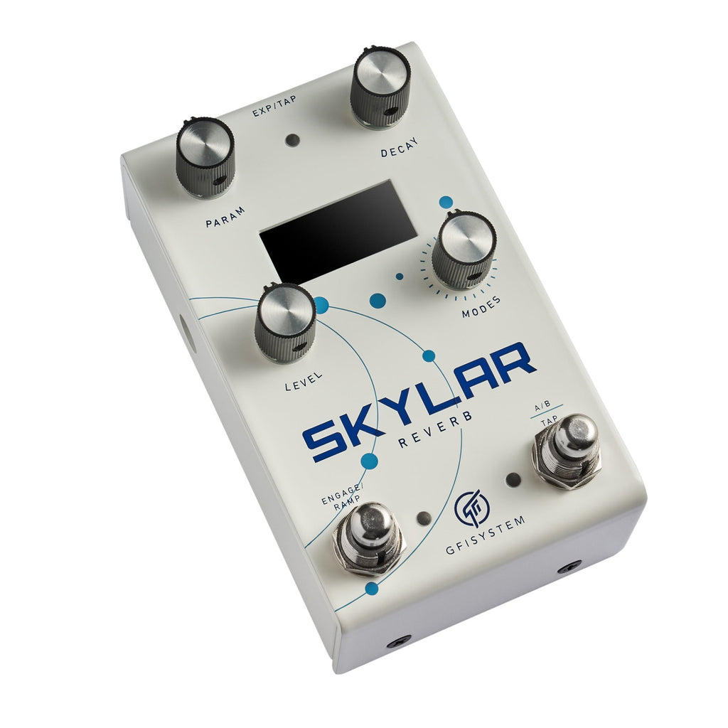 GFI System Skylar Stereo Reverb Guitar Effects Pedal