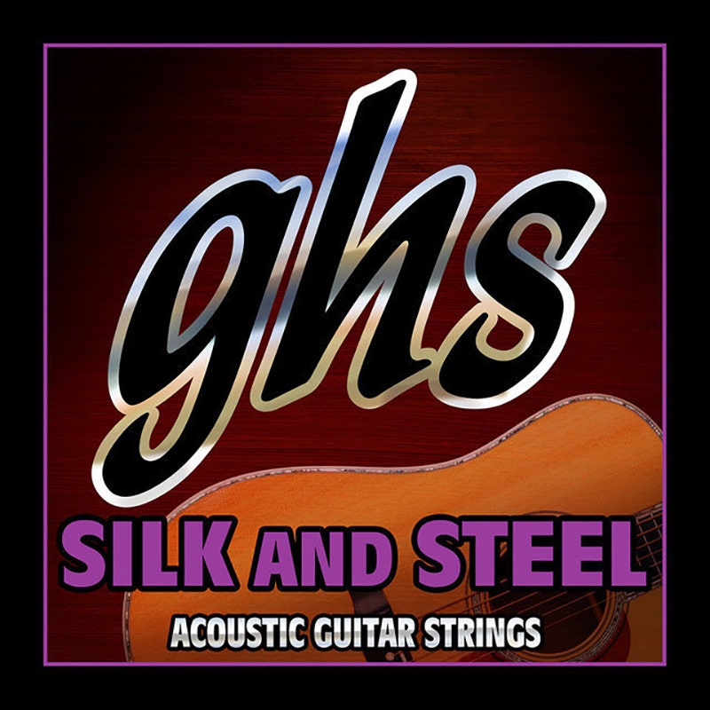 GHS 610 Silk and Steel 12-String Acoustic Guitar String Set, Medium, 11-48