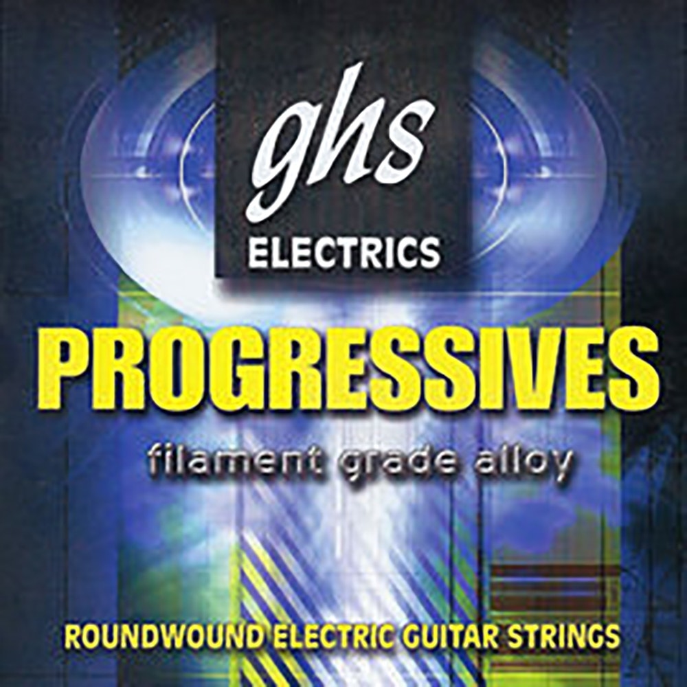 GHS PRL Progressives Roundwound Electric Guitar Strings, Light (10-46)