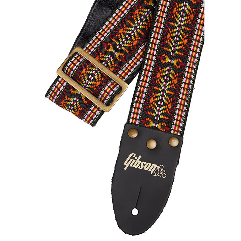 Gibson Guitars 'The Ember' 2-Inch Wide Guitar Strap, 34"-60" Length