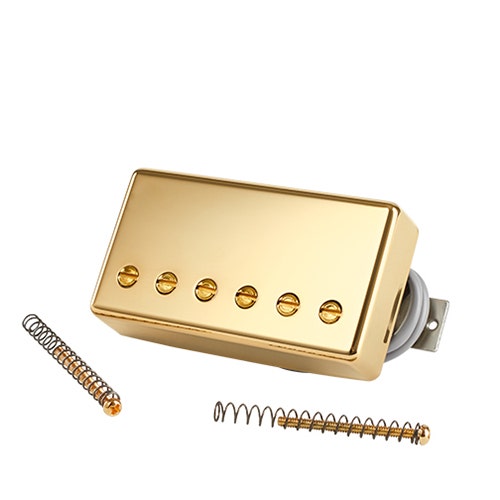 Gibson Guitars IM98T-GH 498T "Hot Alnico" Bridge Guitar Pickup, Gold Cover