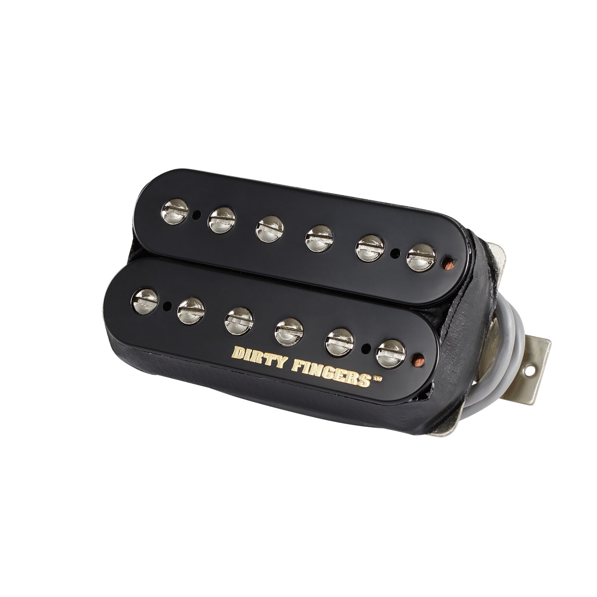 Gibson Dirty Fingers SM Ceramic 8 Humbucker Guitar Pickup, Open-Coil Double Black