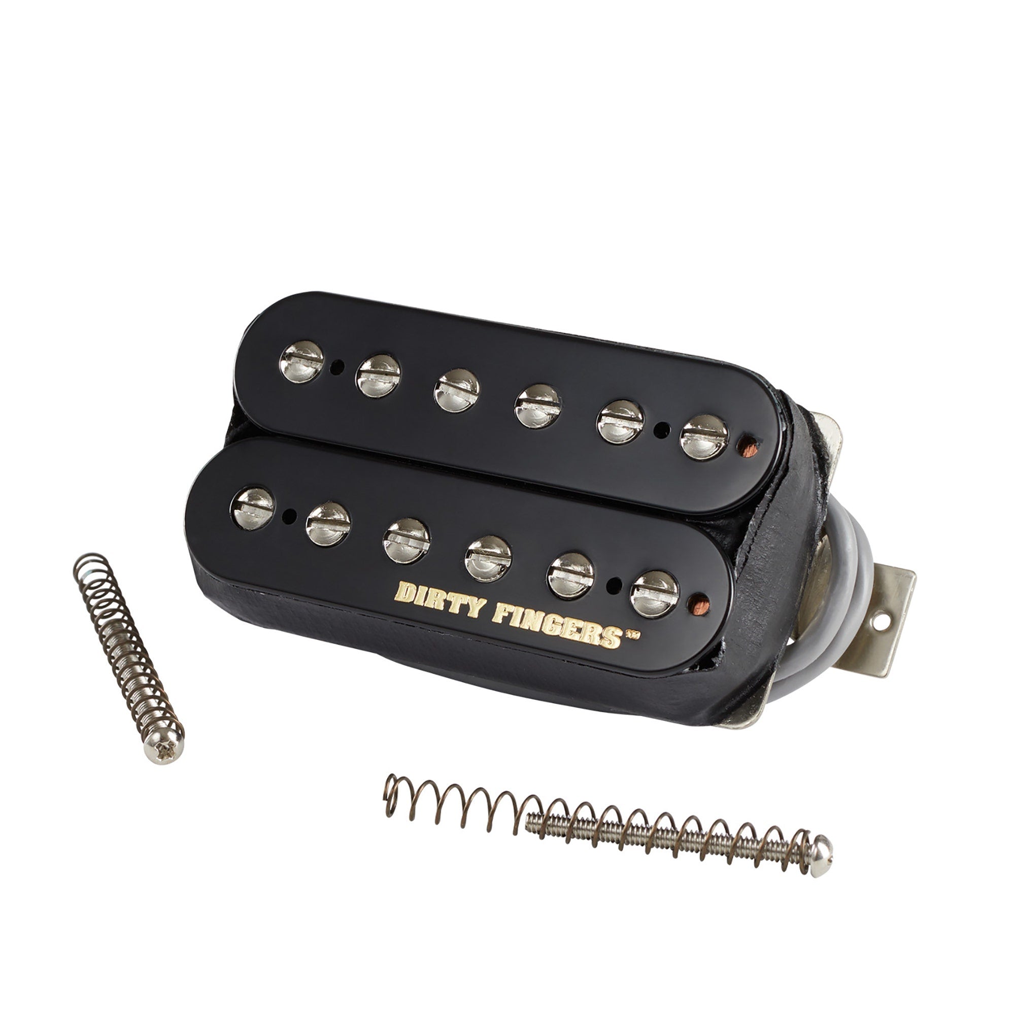 Gibson Dirty Fingers SM Ceramic 8 Humbucker Guitar Pickup, Open-Coil Double Black