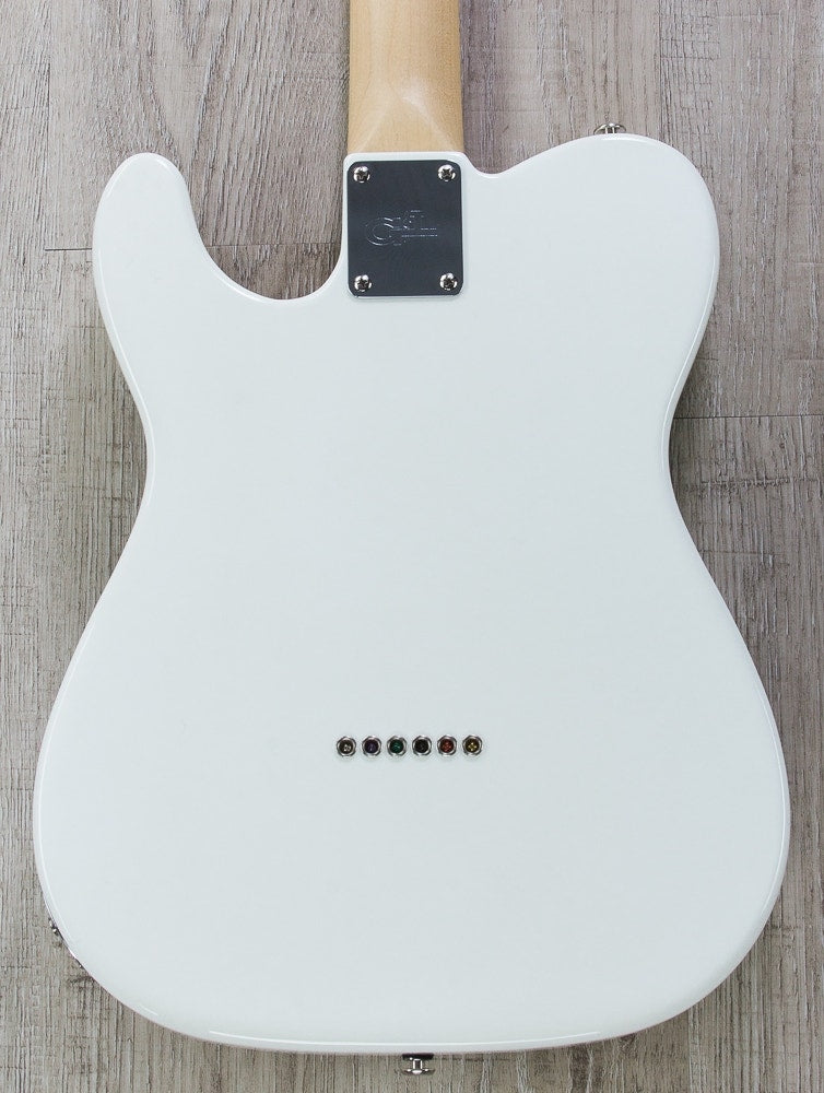 G&L USA ASAT Classic Thinline Electric Guitar, Maple Fingerboard, Hard Case - Alpine White (Open Box)