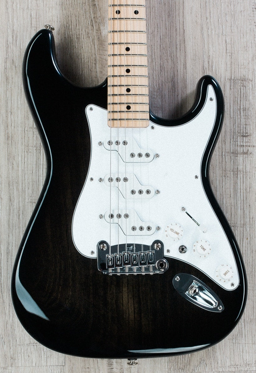 G&L USA Comanche Electric Guitar, Maple Fingerboard, Hard Case - Premiere Black Burst (Open Box)