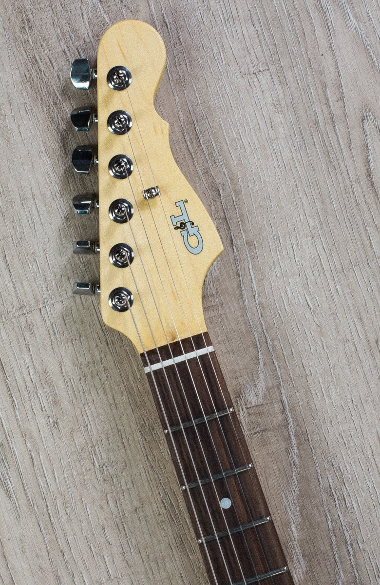 G&L USA Comanche Empress Electric Guitar Maple Neck and Rosewood Fretboard with Case - Old School Tobacco Sunburst Finish (Open Box)