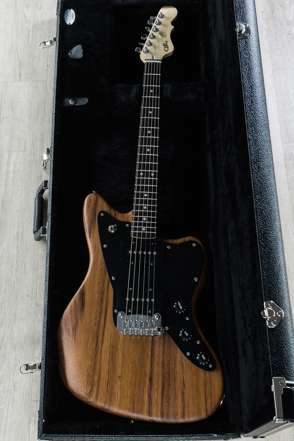 G&L USA Doheny Electric Guitar, Satin "Frost" Top Coat, Rosewood Fingerboard, Hard Case - Natural