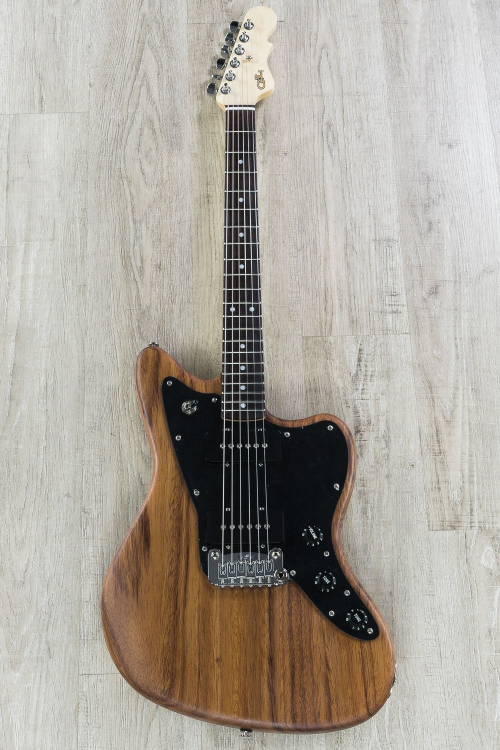G&L USA Doheny Electric Guitar, Satin "Frost" Top Coat, Rosewood Fingerboard, Hard Case - Natural