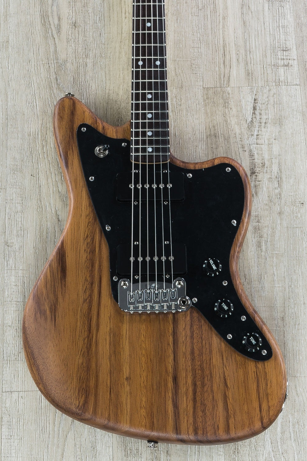 G&L USA Doheny Electric Guitar, Satin "Frost" Top Coat, Rosewood Fingerboard, Hard Case - Natural