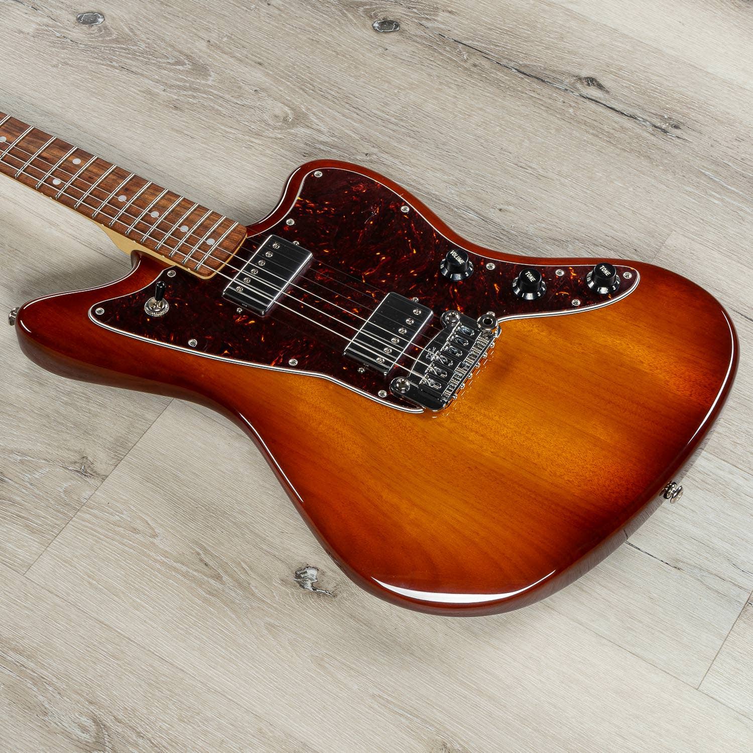 G&L Fullerton Deluxe Doheny HH Electric Guitar, Old School Tobacco Burst