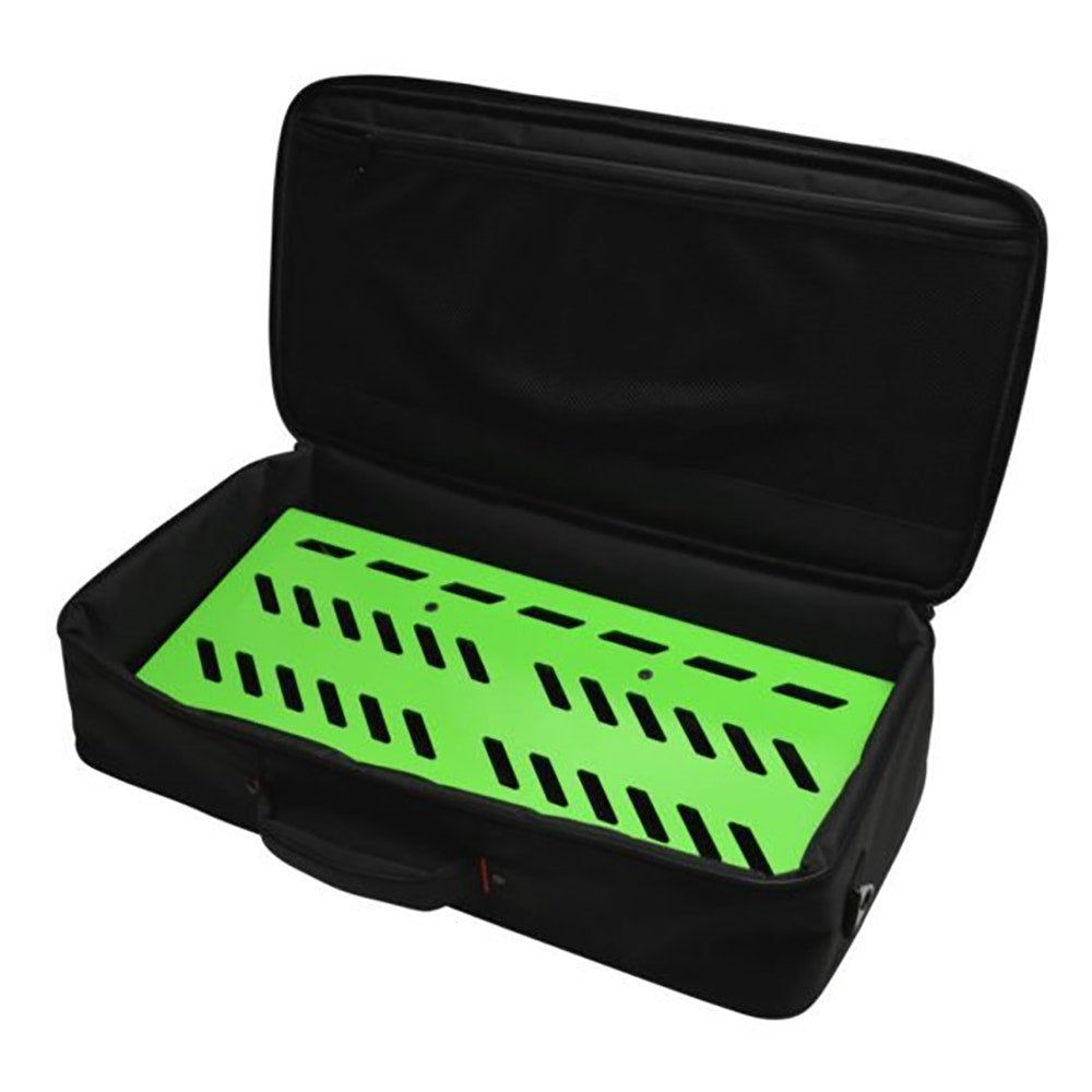 Gator Cases GPB-BAK-GR Large Pedal Board with Carry Bag - Green Finish