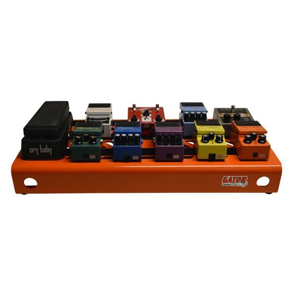 Gator Cases GPB-BAK-OR Large Pedal Board with Carry Bag - British Orange