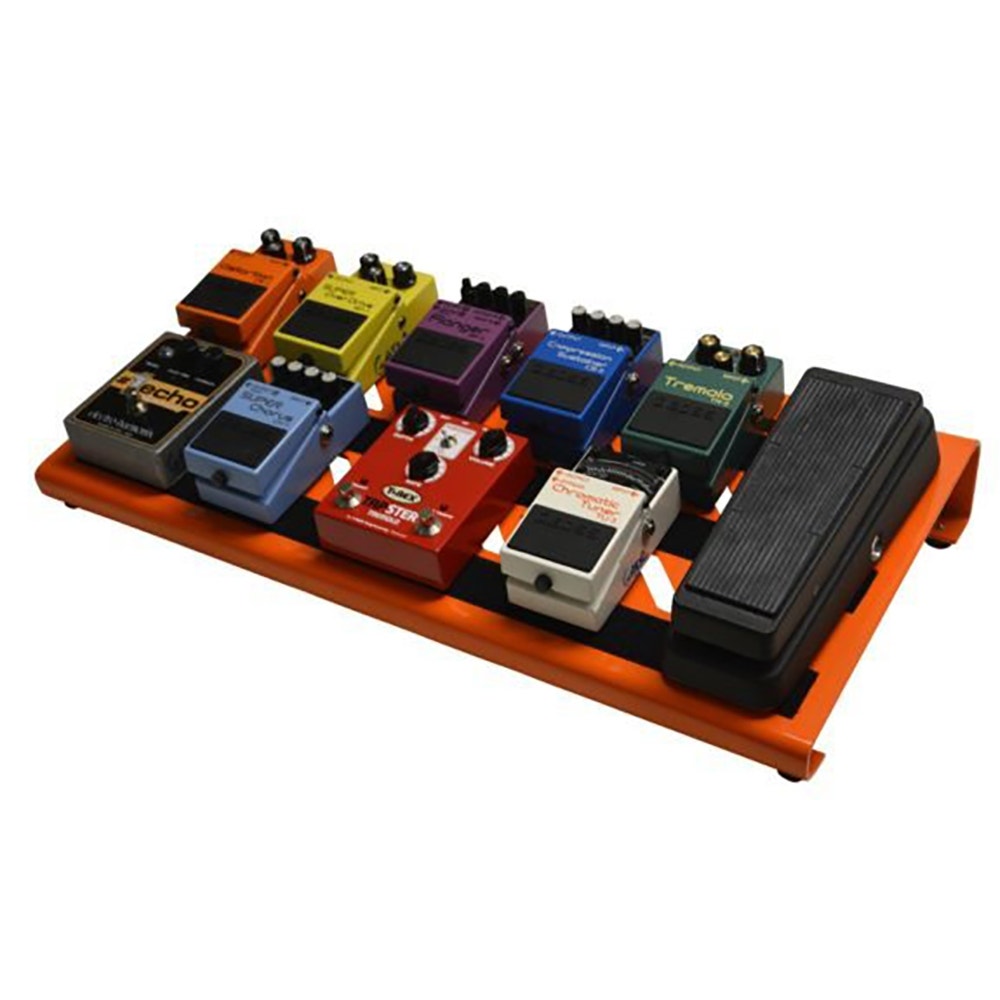 Gator Cases GPB-BAK-OR Large Pedal Board with Carry Bag - British Orange