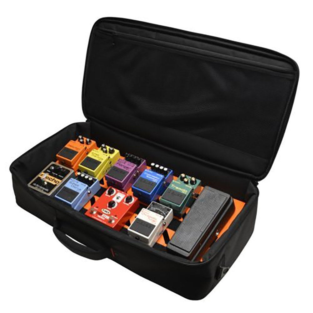 Gator Cases GPB-BAK-OR Large Pedal Board with Carry Bag - British Orange