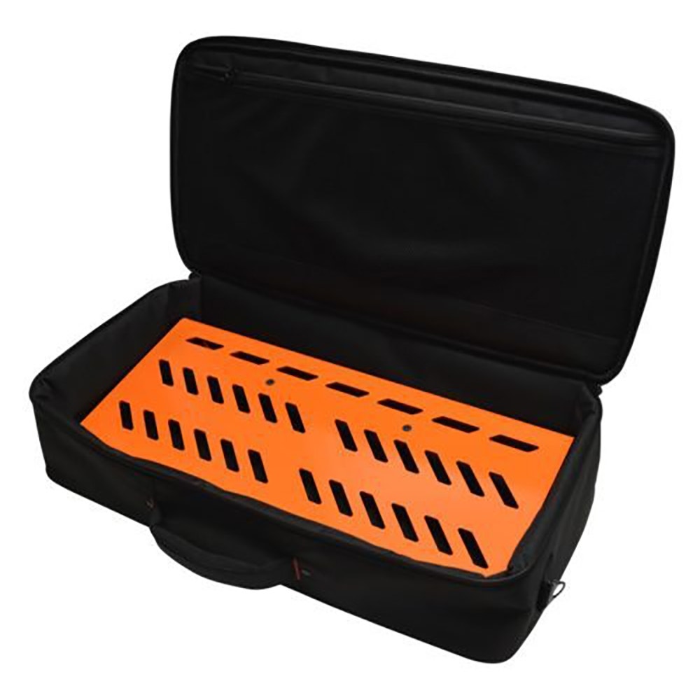 Gator Cases GPB-BAK-OR Large Pedal Board with Carry Bag - British Orange