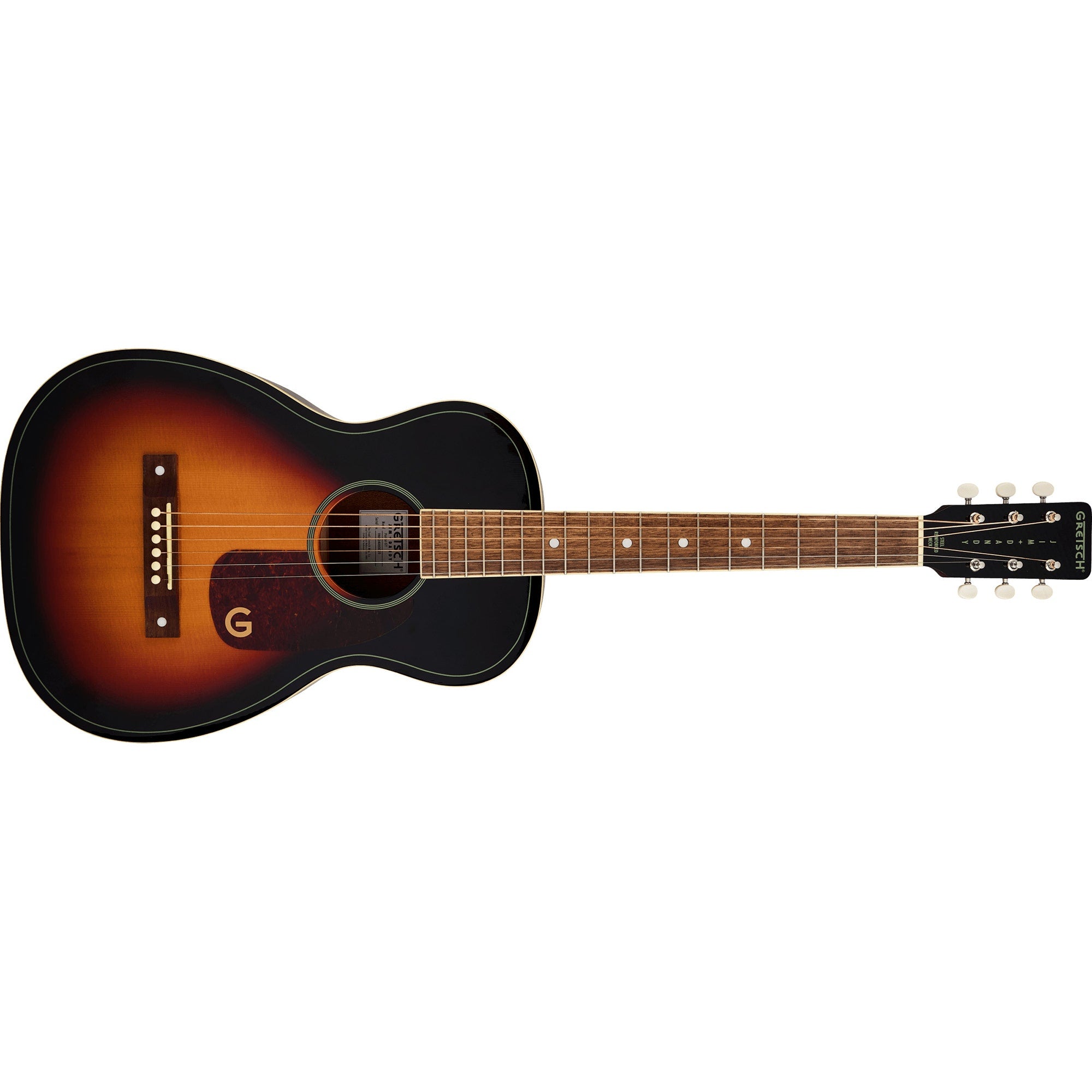 Gretsch Limited Edition Jim Dandy Parlor Solid Top Acoustic Guitar, Heritage Burst