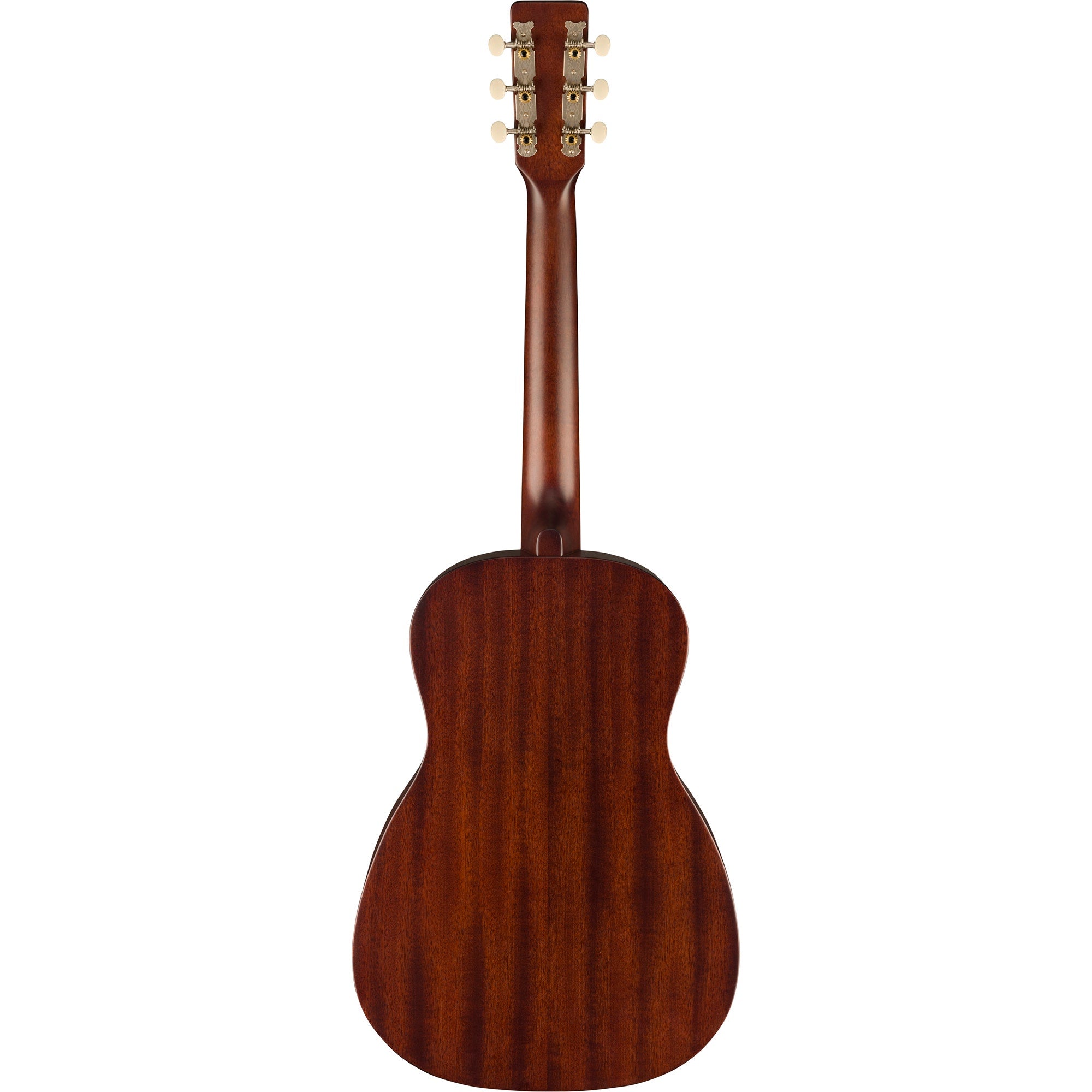 Gretsch Deltoluxe Parlor Acoustic Guitar, Walnut Fretboard, Tortoiseshell Pickguard, Black Top