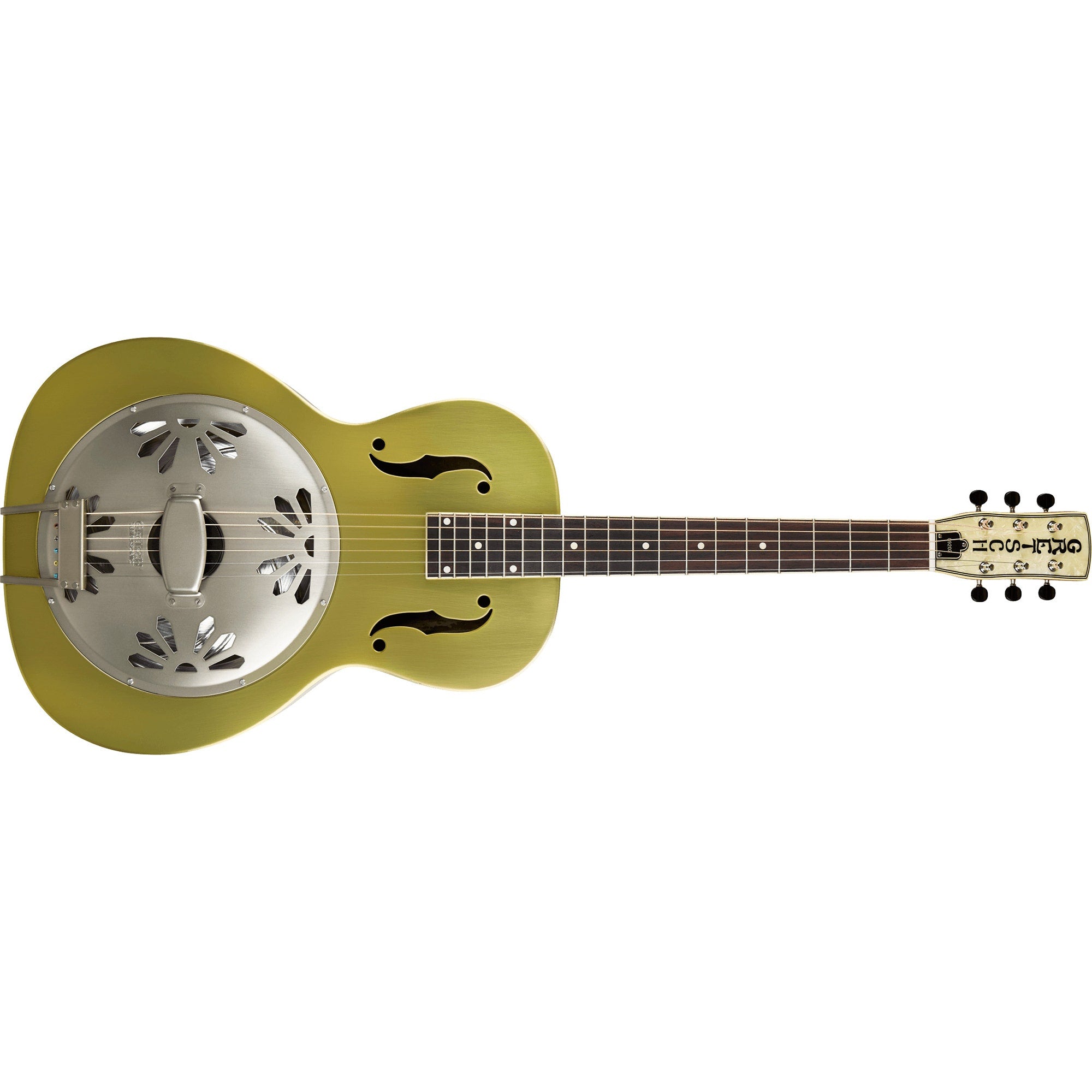 Gretsch Limited Edition G9202 Honey Dipper Special Resonator Acoustic Guitar, Bell Bronze