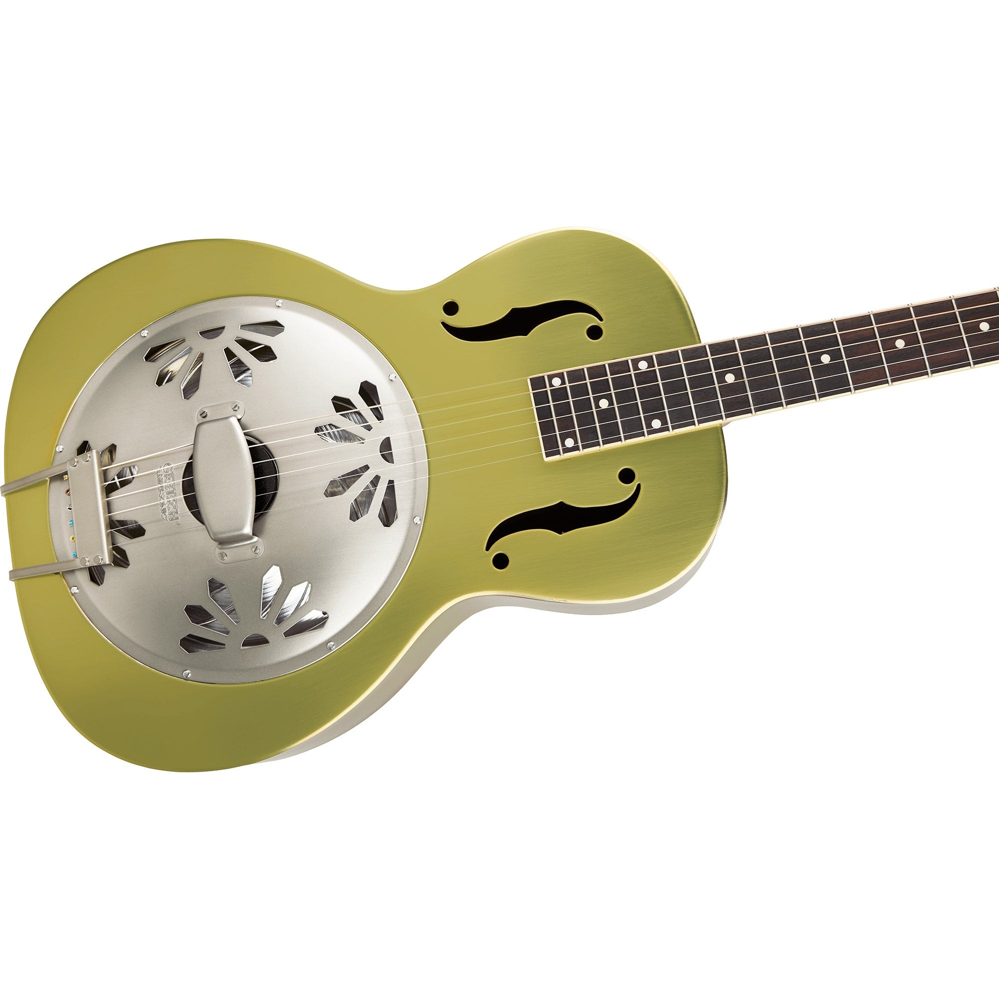 Gretsch Limited Edition G9202 Honey Dipper Special Resonator Acoustic Guitar, Bell Bronze