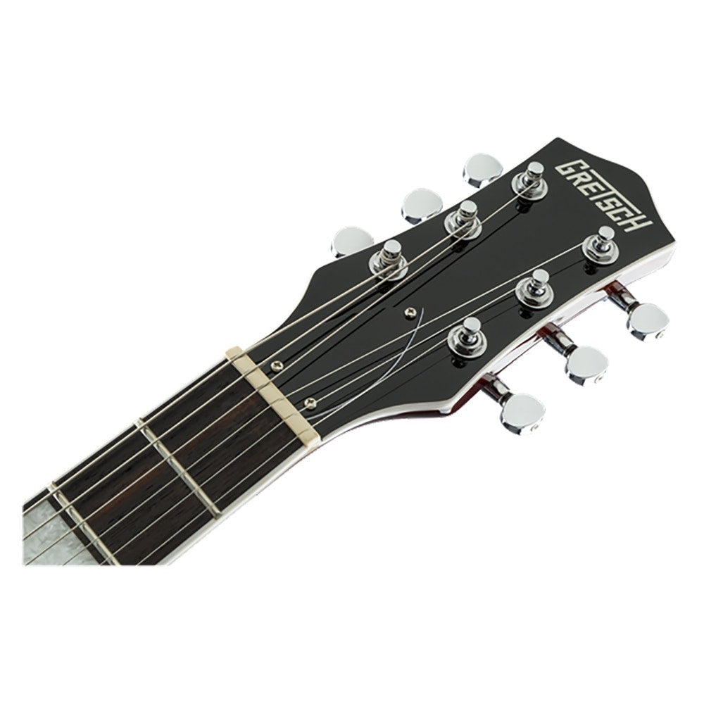Gretsch G5220 Electromatic Jet BT Single-Cut Electric Guitar, V Stoptail, Black Walnut Fingerboard - Black