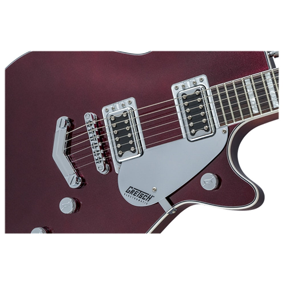 Gretsch G5220 Electromatic Jet BT Single-Cut Electric Guitar with V Stoptail - Dark Cherry Metallic