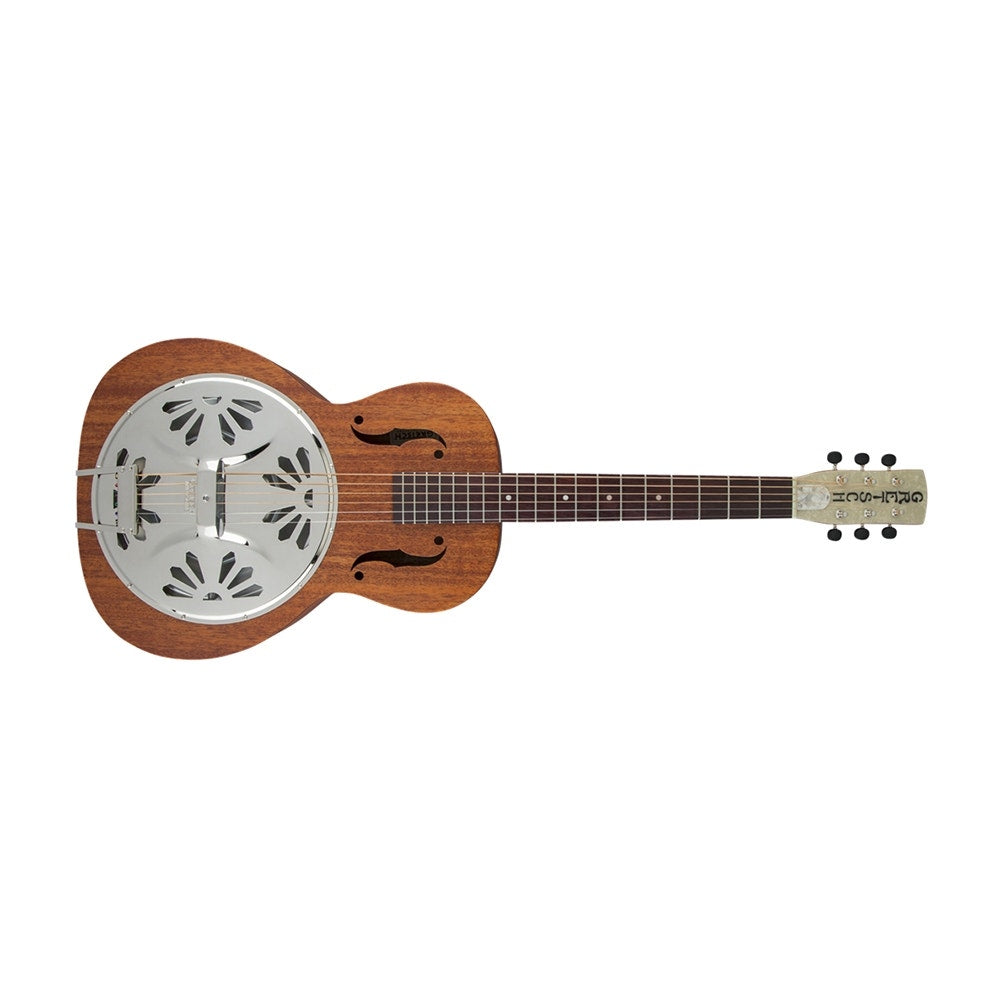 Gretsch G9200 Boxcar Round-Neck, Mahogany Body Resonator Acoustic Guitar - Natural