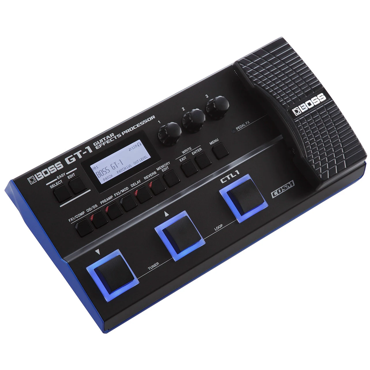 BOSS GT-1 Guitar Multi-Effects Amps & Effects Processor Pedal with 108 Types