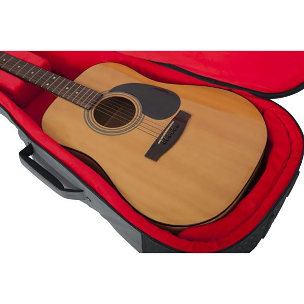 Gator Cases Transit Series Acoustic Guitar Gig Bag - Grey