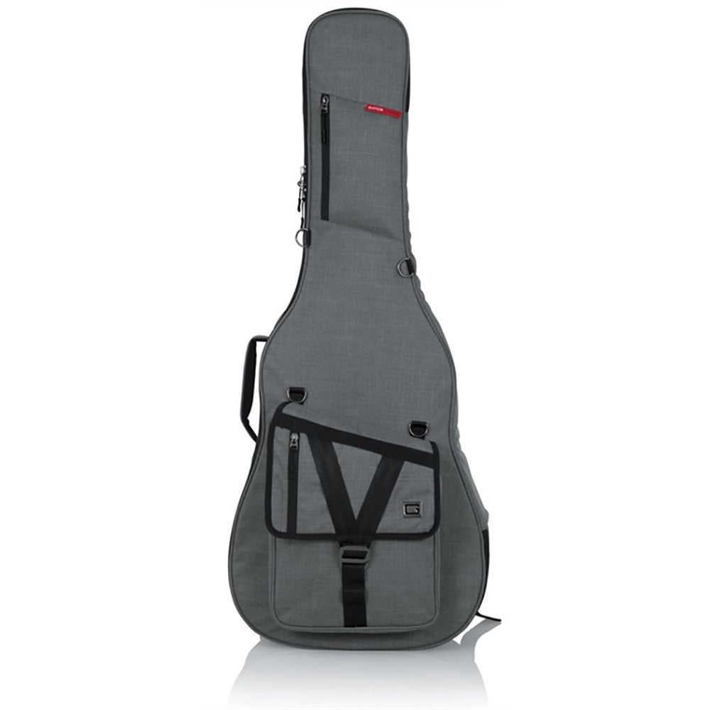 Gator Cases Transit Series Acoustic Guitar Gig Bag - Grey