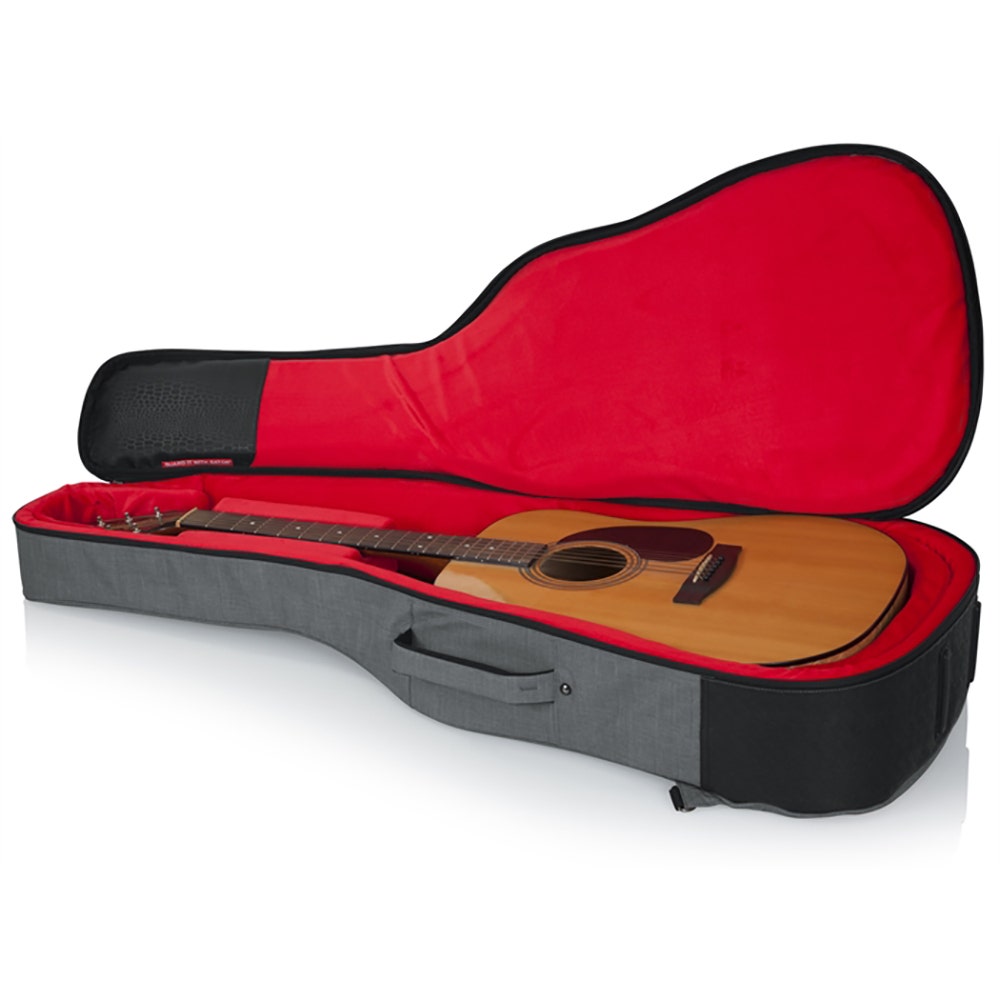 Gator Cases Transit Series Acoustic Guitar Gig Bag - Grey