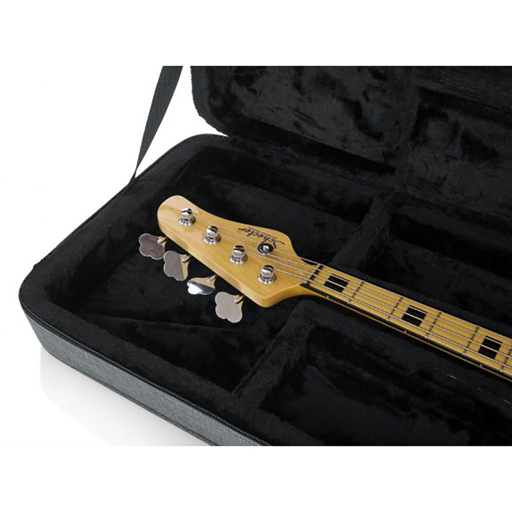 Gator Cases GTR-BASS-GRY Grey Transit Lightweight Bass Guitar Case
