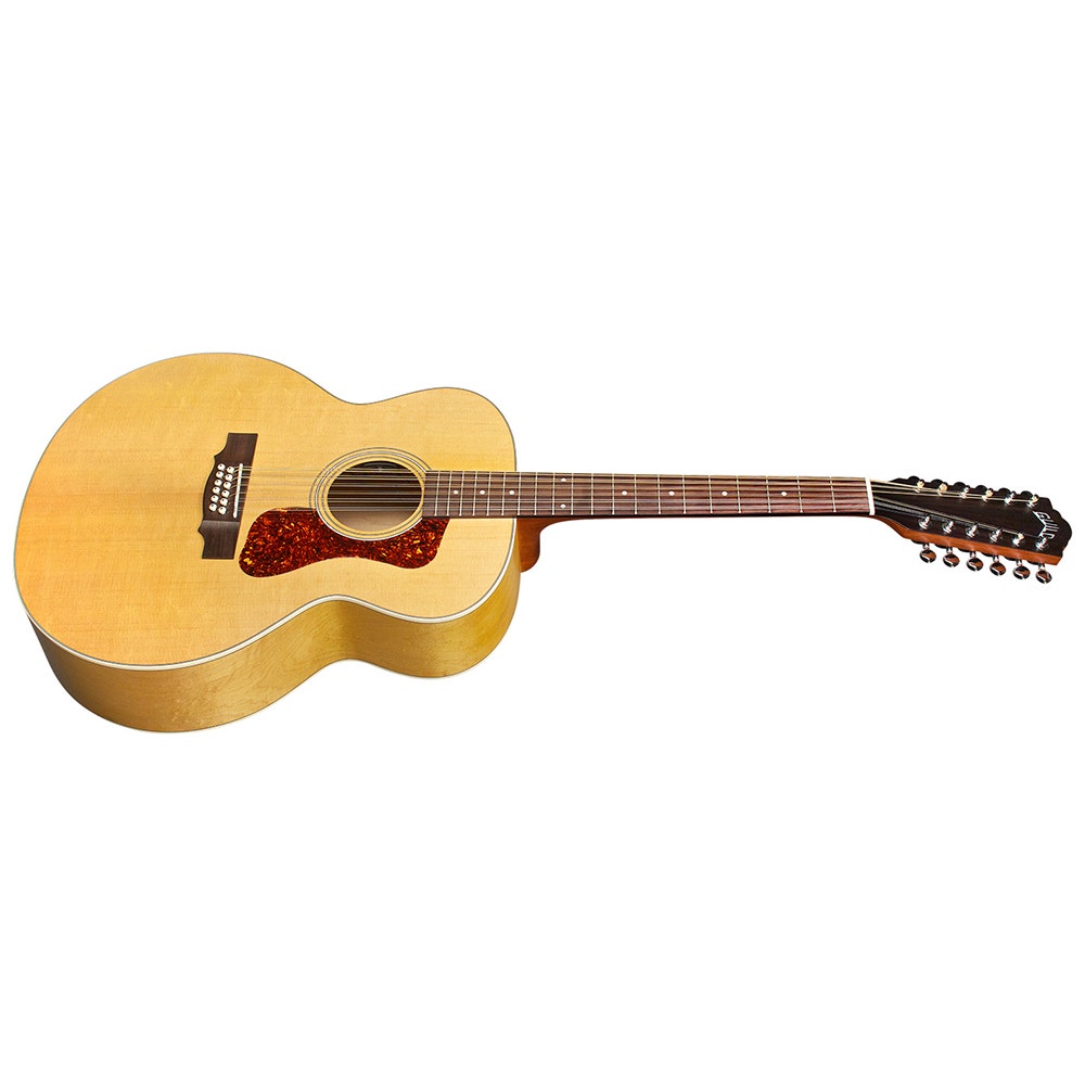 Guild Westerly Collection F-2512E Maple Acoustic Electric 12-String Guitar, Solid Sitka Spruce Top